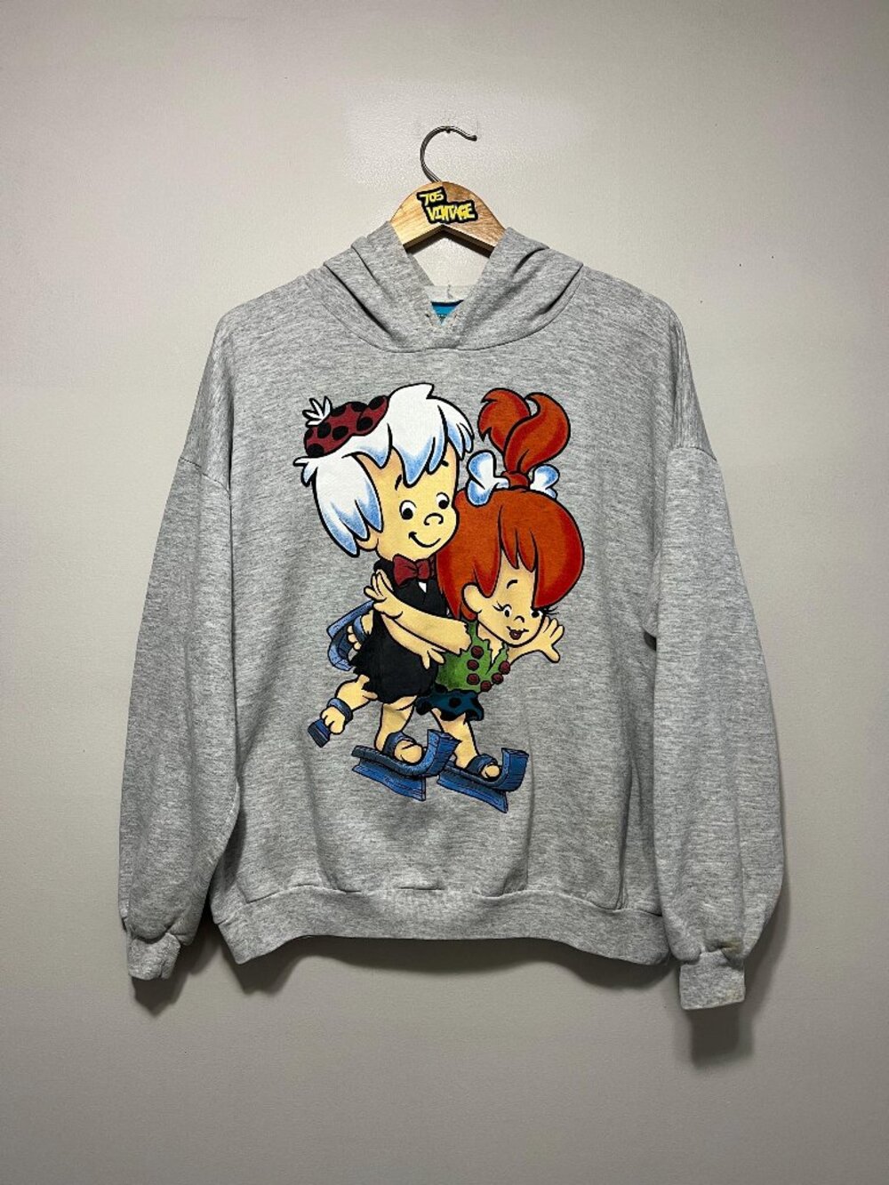 Vintage Pebbles & Bamm Bamm Flintstones Hoodie